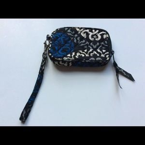 Vera Bradley Wristlet Canterbury Cobalt